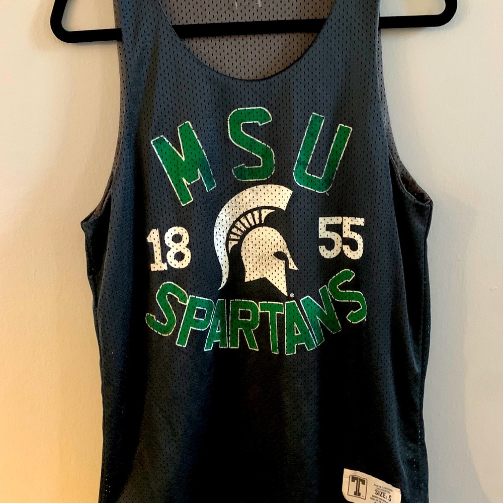 Vintage and Reversible Michigan State Jersey